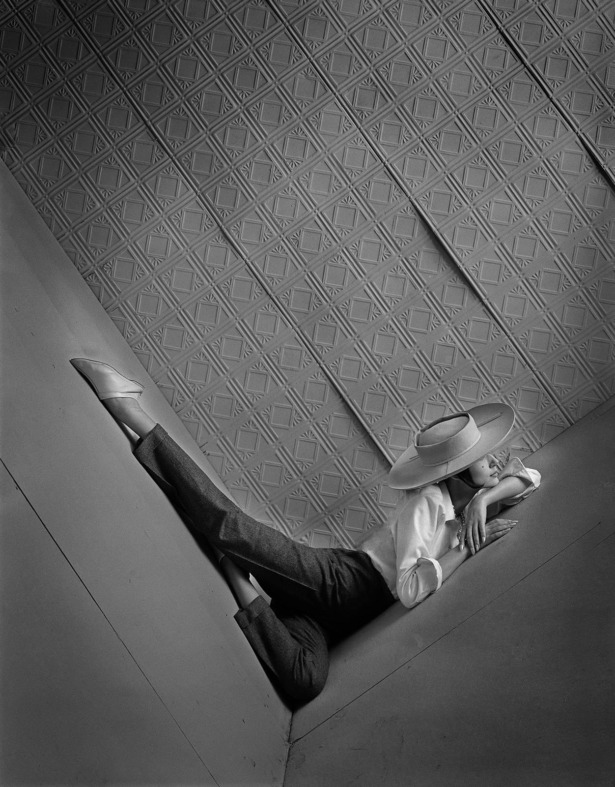 Melvin Sokolsky Black and White Photograph - Weightless