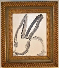 Untitled (white and black bunny)