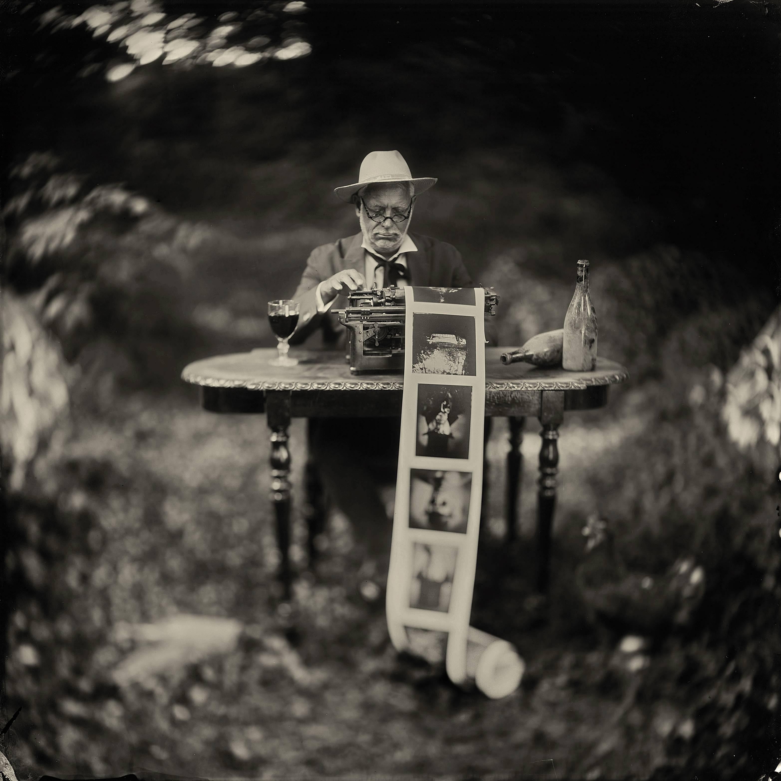 Alex Timmermans Black and White Photograph - The Image Maker