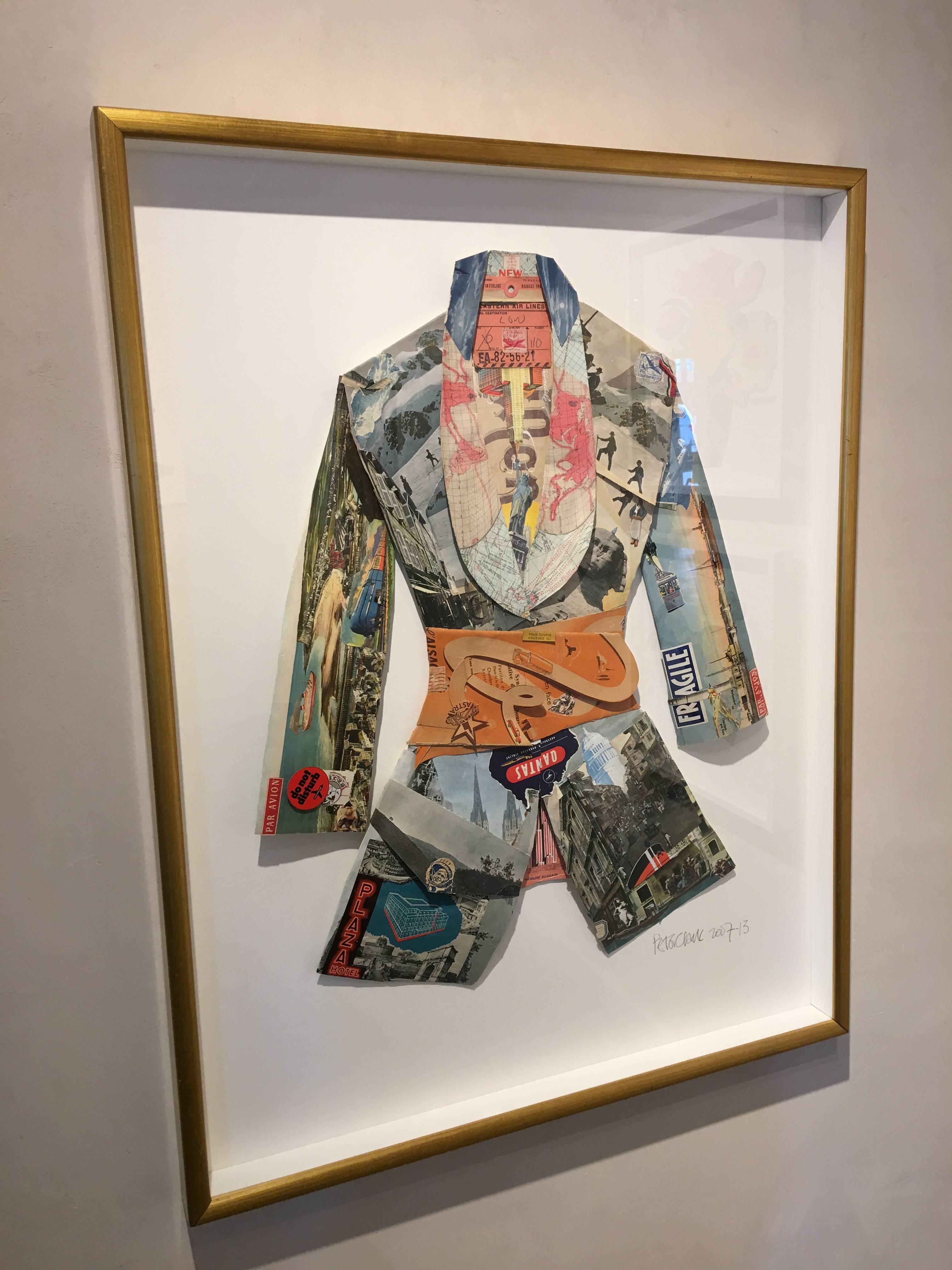 Journey Around A Jacket - Mixed Media Art by Peter Clark