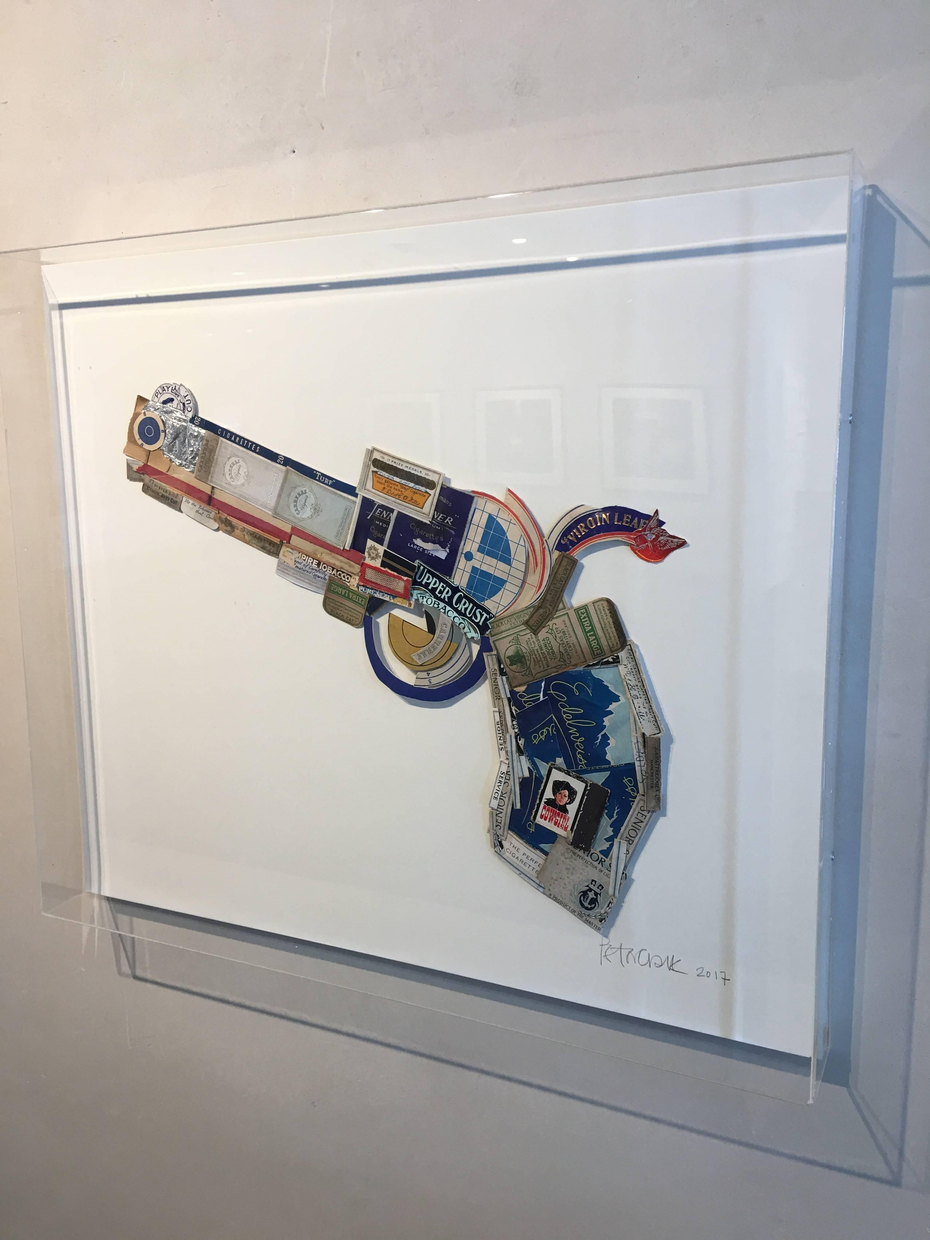 Smoking Gun - Players - Mixed Media Art by Peter Clark