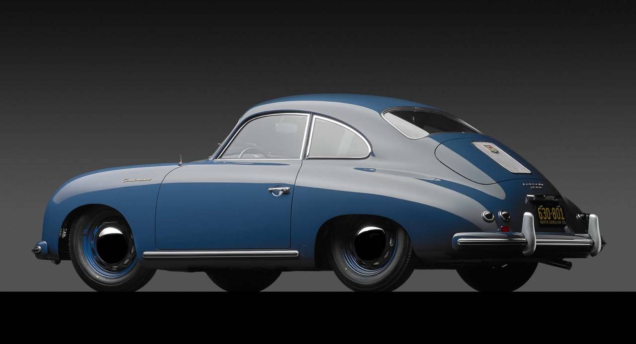 1955 Porsche 356 Continental - Photograph by Michael Furman