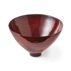 Red Glazed Bowl, #JL-NO4