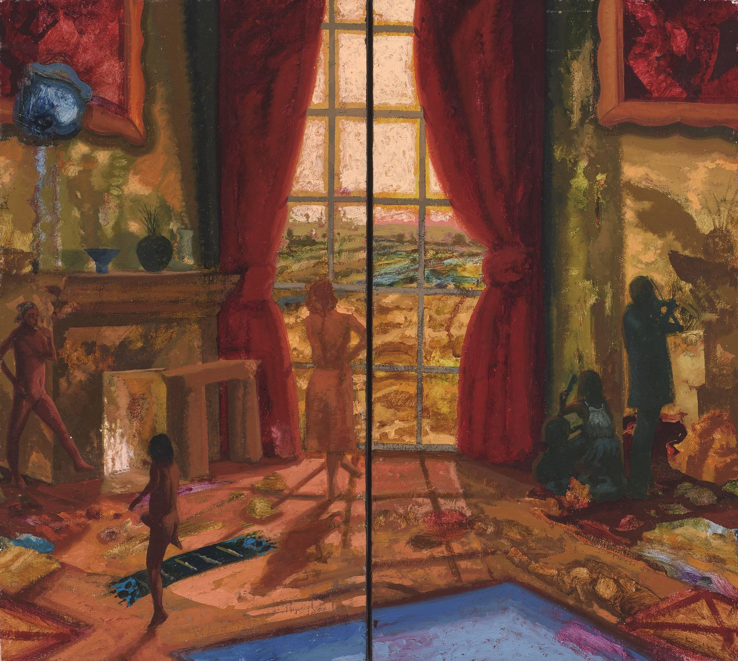 James McGarrell Interior Painting - Amber
