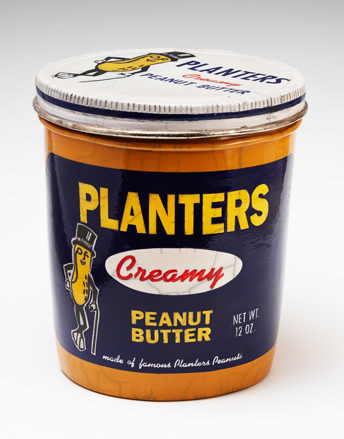 Karen Shapiro Still-Life Sculpture - Planter's Peanut Butter