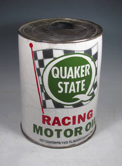 Quaker State Racing Oil Can