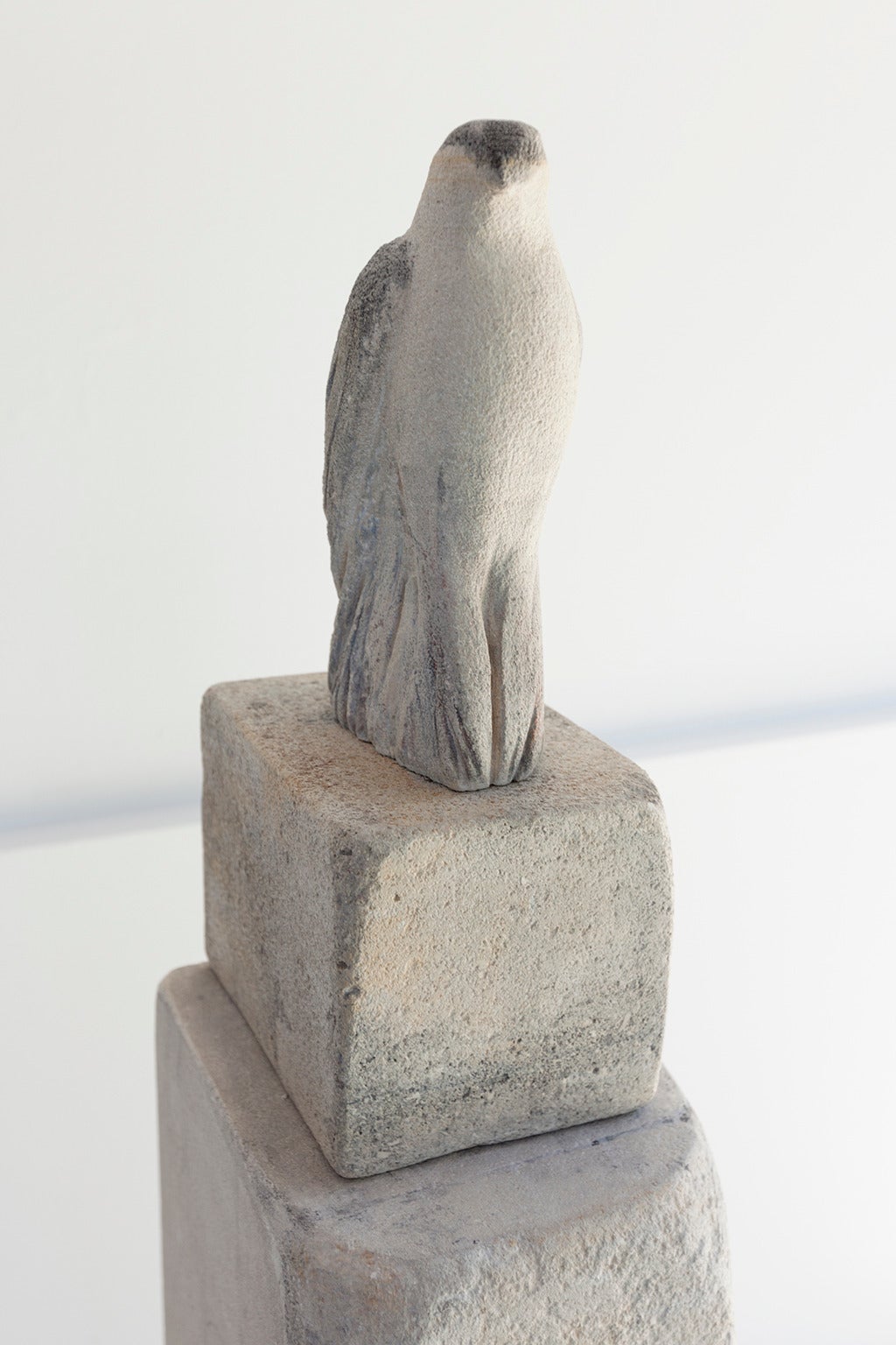 Payne's Grey Bird - Sculpture by Jane Rosen