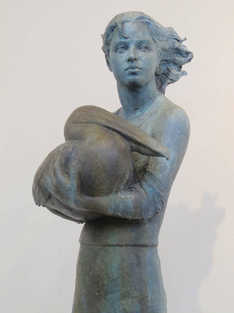 Lisa Reinertson Figurative Sculpture - Neptune's Daughter