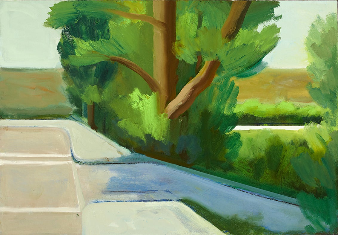 James Weeks Landscape Painting - Street in Presidio