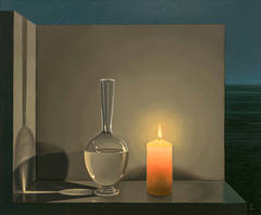 Still Life With Candle & Water