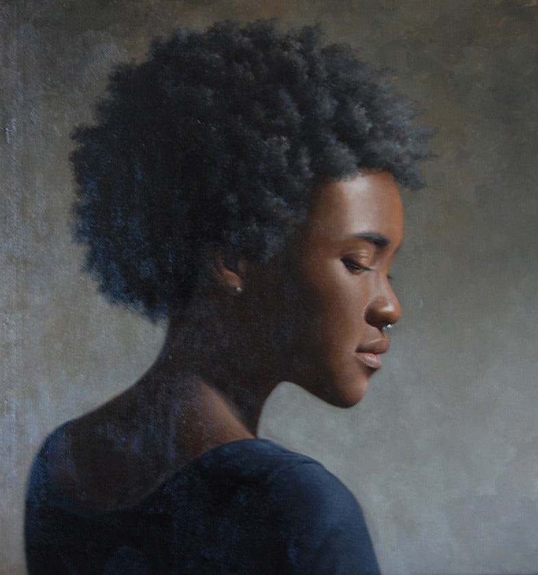 Carla Crawford Portrait Painting - Soleil