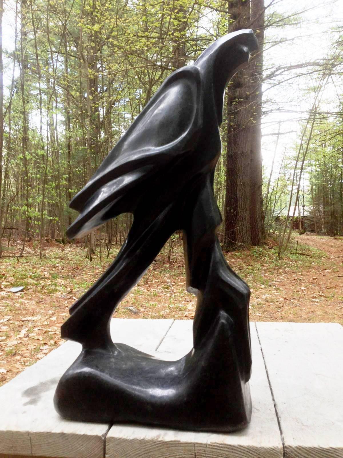 Tyler Rand Figurative Sculpture - Panther Gorge
