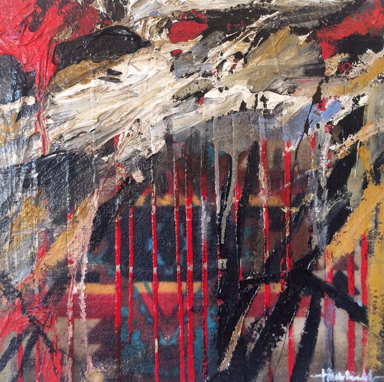 Abstract Painting di Patrick Dean Hubbell - Appropriazione senza titolo n. 40