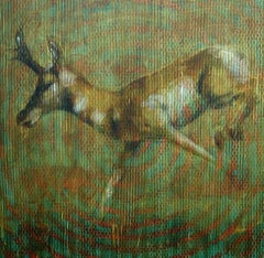 Animal Painting #08-5908 (antelope) 