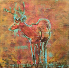 Animal Painting #09-6541 (deer)