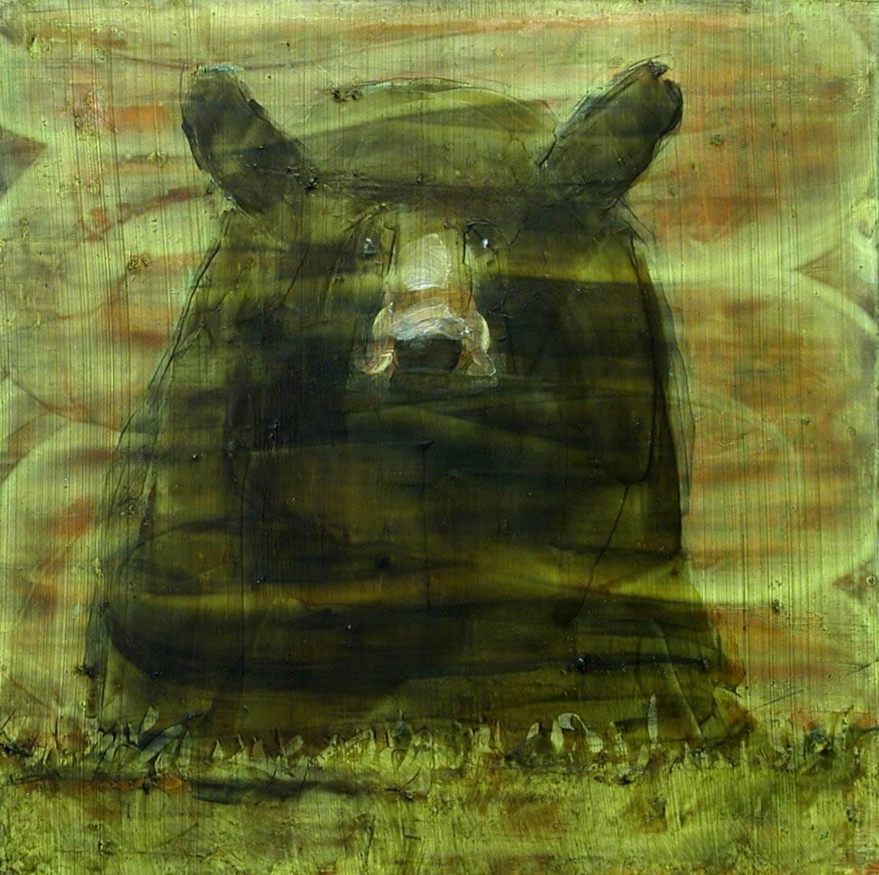 Animal Painting #09-6577 (bear)