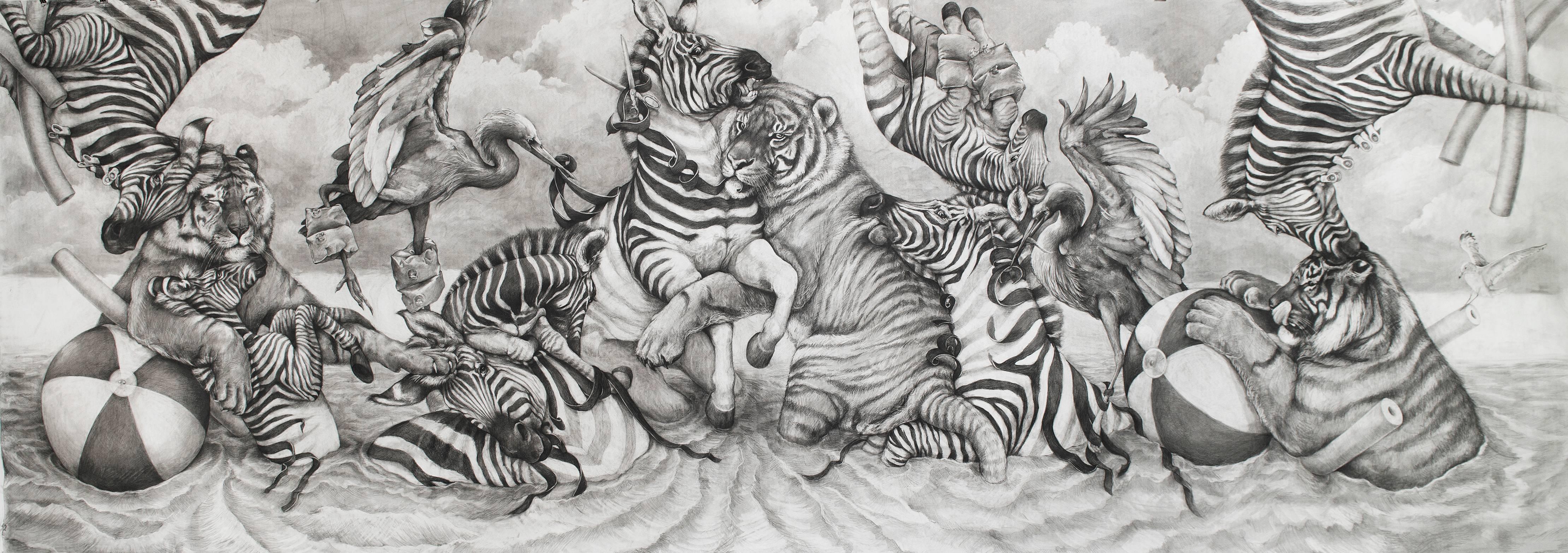 Adonna Khare Animal Art - Pool Party