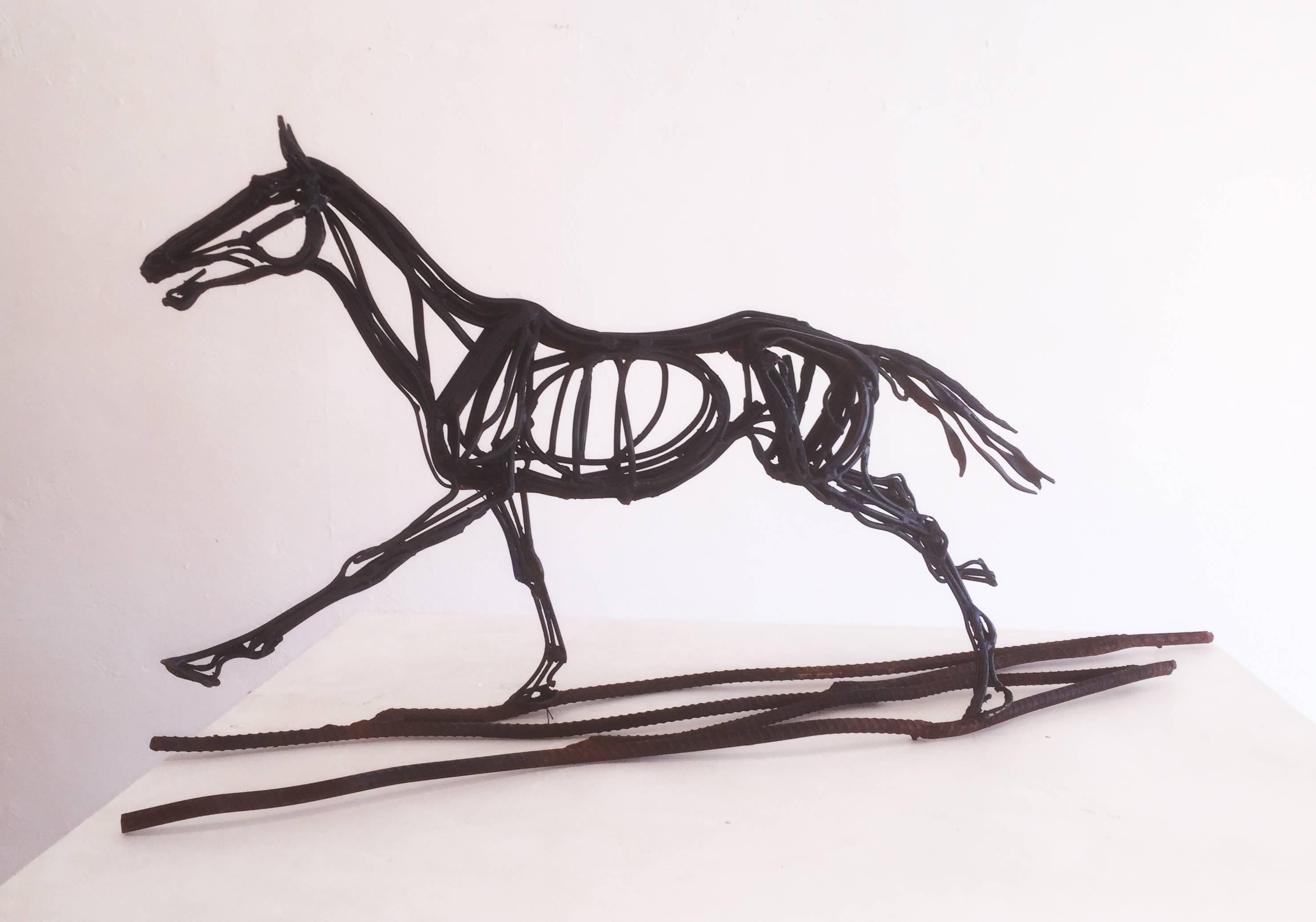 Wendy Klemperer Figurative Sculpture - Gallop