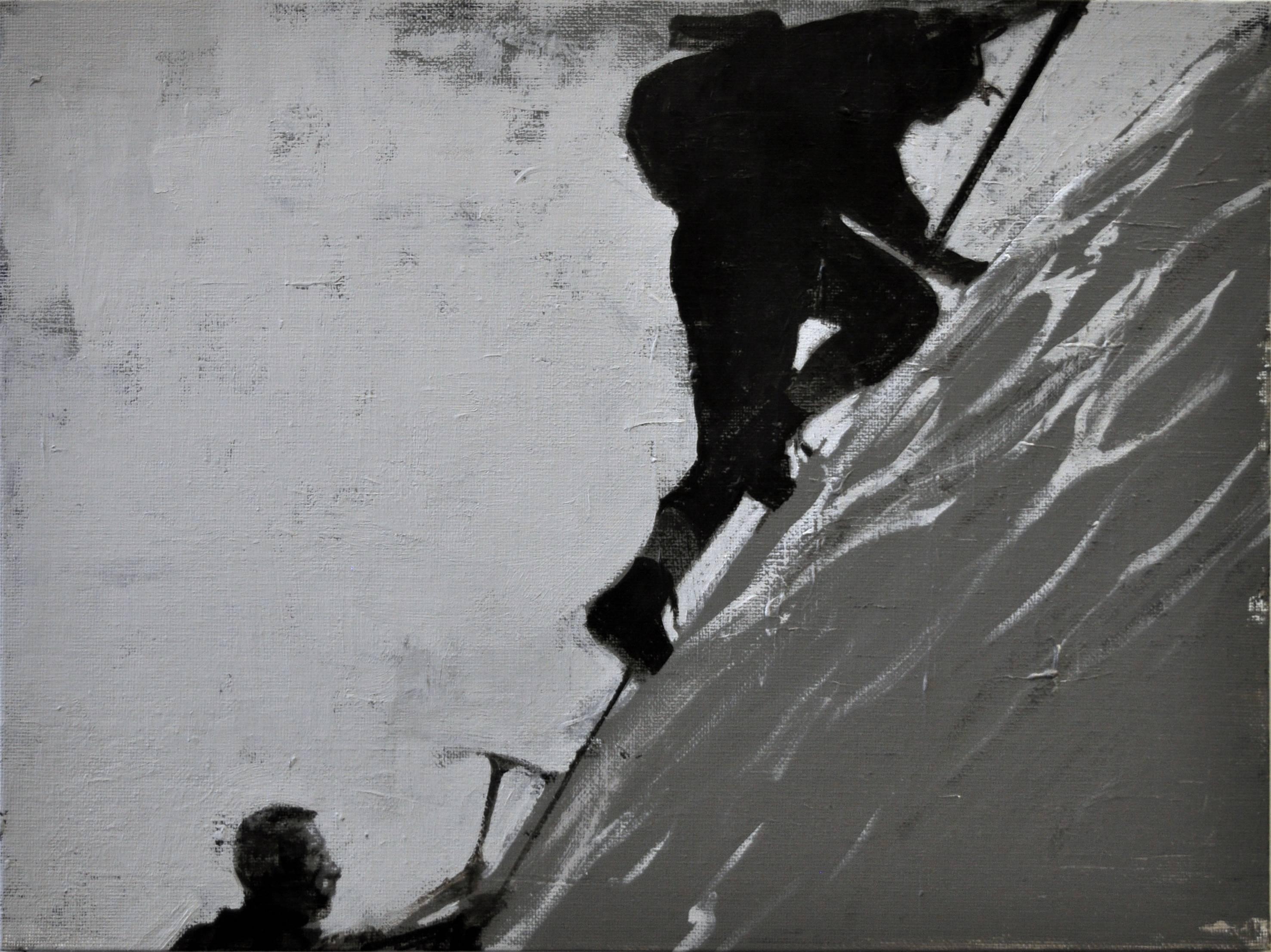 Climbers - Painting by Gordon McConnell