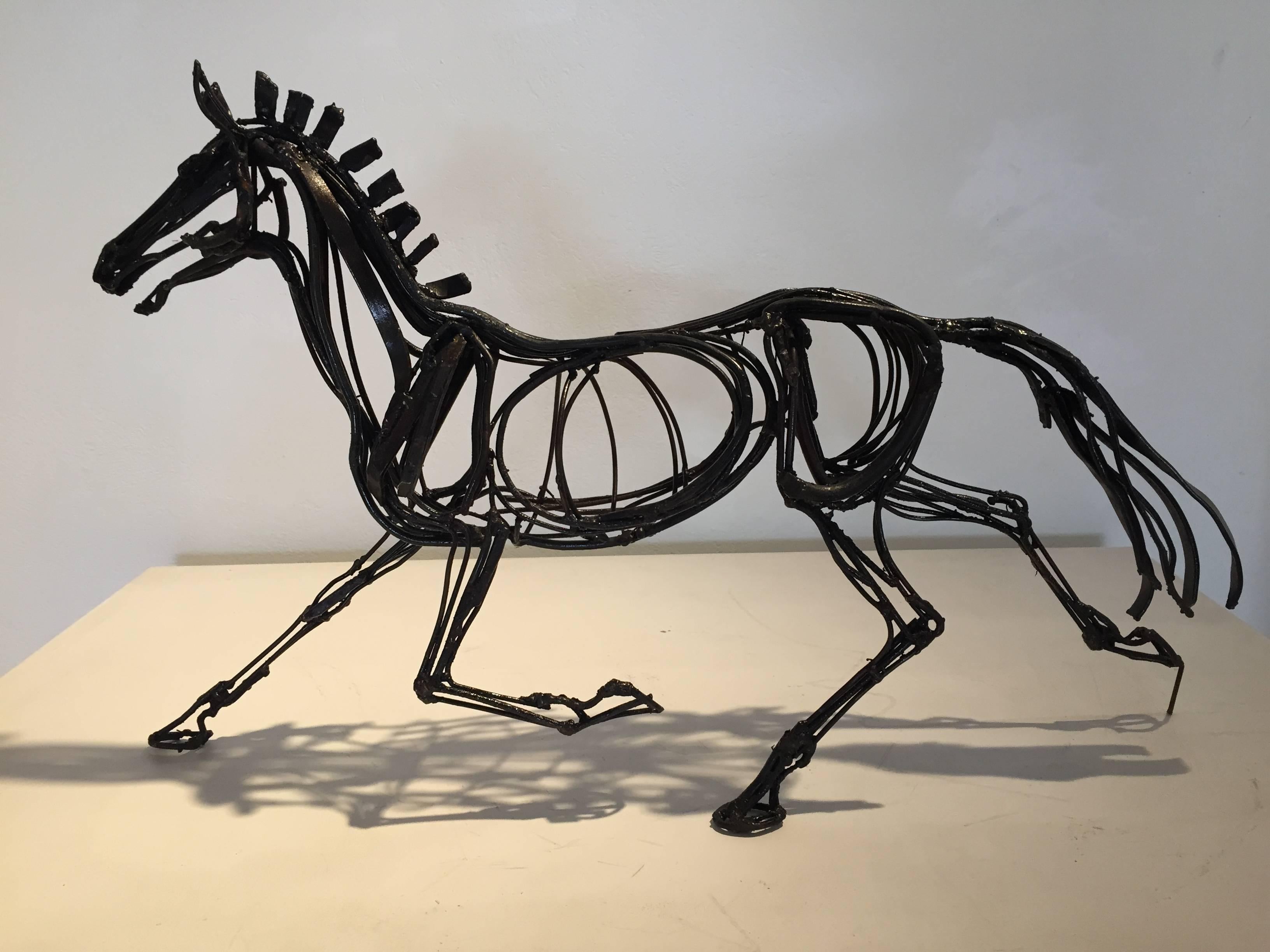 Wendy Klemperer Figurative Sculpture - Horse II