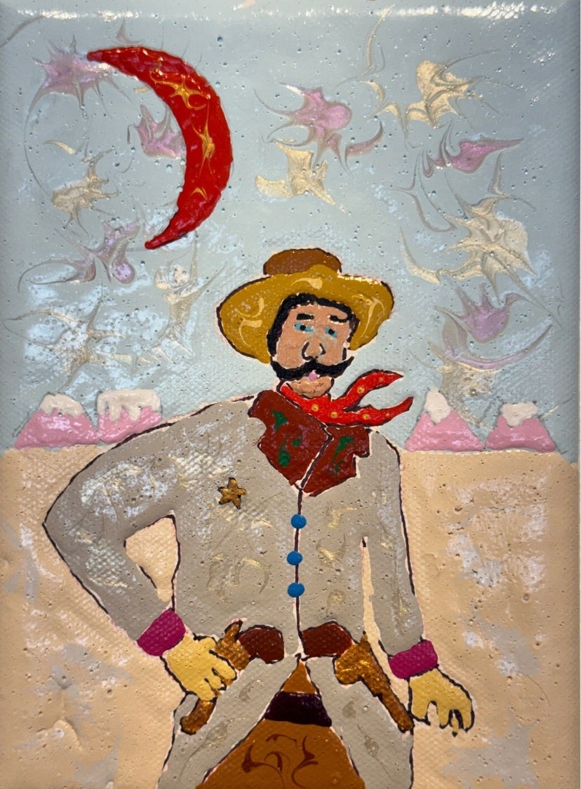 Joe Fay Portrait Painting - Bass Reeves