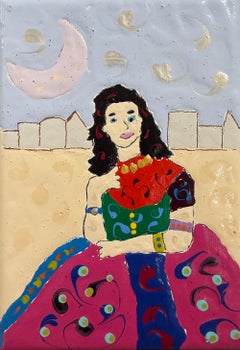Josephine Sarah Marcus Earp - Historical Western Figures Acrylic Painting Decor