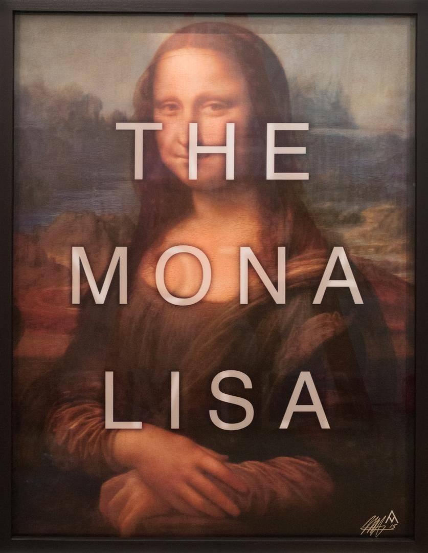 Massimo Agostinelli Portrait Photograph - The Mona Lisa / Ah Not A Smile