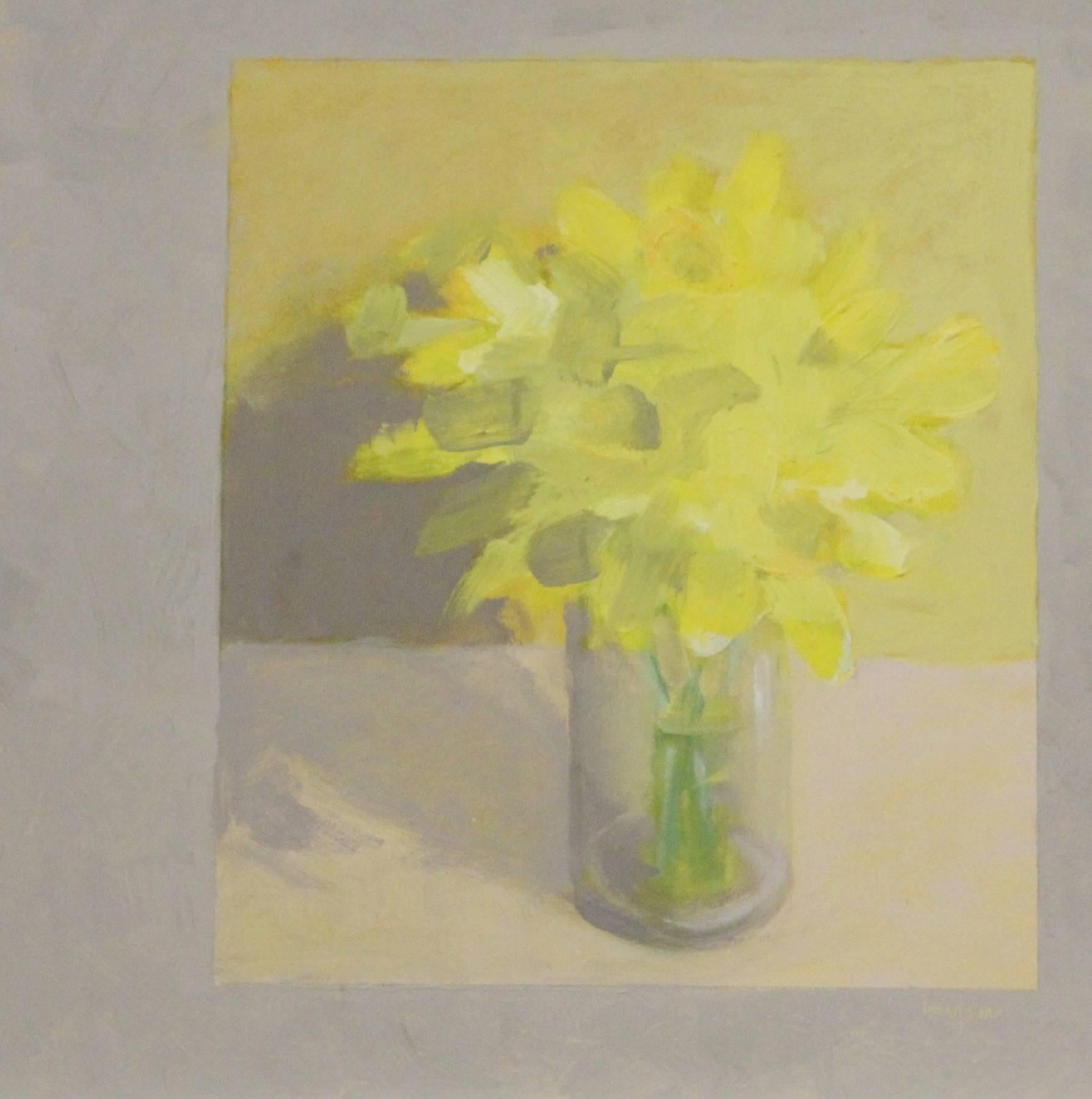 Flower #1 (Yellow Flower) - Painting by James Wilson Rayen