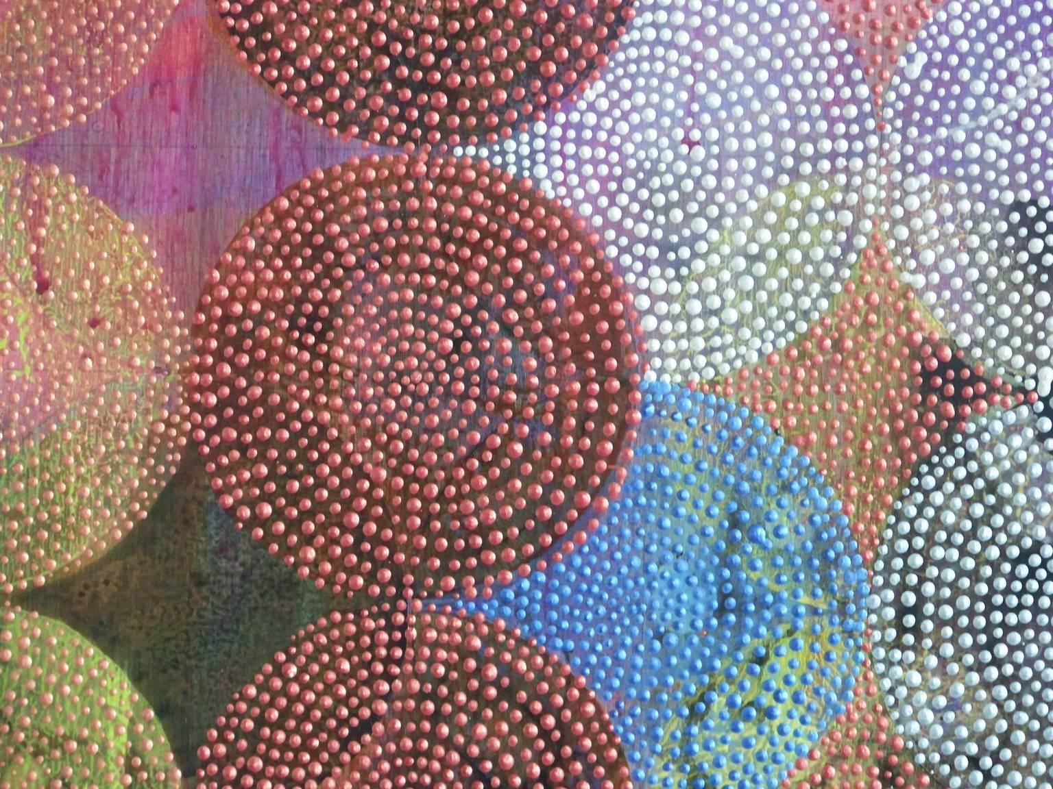 Circles 40 - Painting by Denise Driscoll