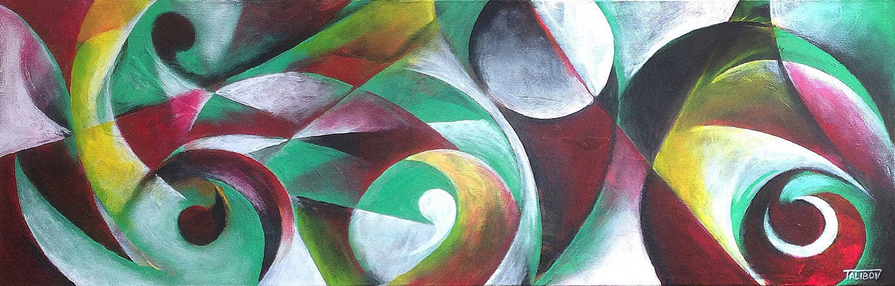 Ilgar Talibov Abstract Painting - Unassuming Bliss