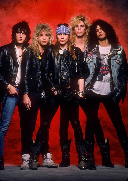 Neil Zlozower - Guns n' Roses, 1988, Photograph: For Sale at 1stdibs