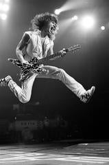 Vintage Eddie Van Halen, Van Halen, 1980 by Neil Zlozower