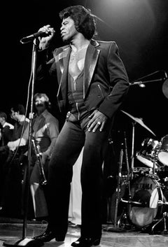 James Brown, The Red Parrot, NYC 1983 By David J. Siegel. Signed edition 1 of 25