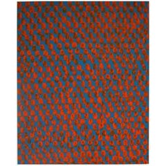 Conceptual Painting by Isaac Aden / 'Untitled (Blue Finger Painting)' 4