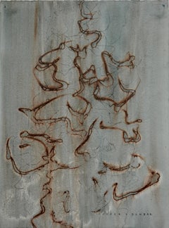 Burnt Remnants / Painting on Paper by Hooper Dunbar
