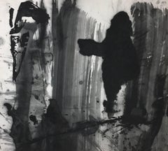 Untitled No. 7 / Abstract Ink Painting on Chinese Rice Paper by Lan Zhenghui