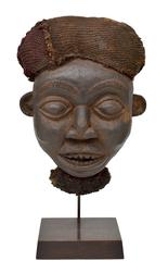 African Tribal Mask by Bamileke Peoples, Cameroon