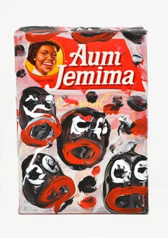 Aunt Jemima Black, Pop Art Sculpture by Jeffrey Hargrave
