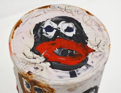 Quakers Coon Oats, Pop Art Sculpture by Jeffrey Hargrave