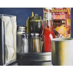 Diner Iconic Original Oil Painting 12