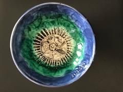 Sea Urchin Bowl Picasso Madoura Ceramic Ramie 268