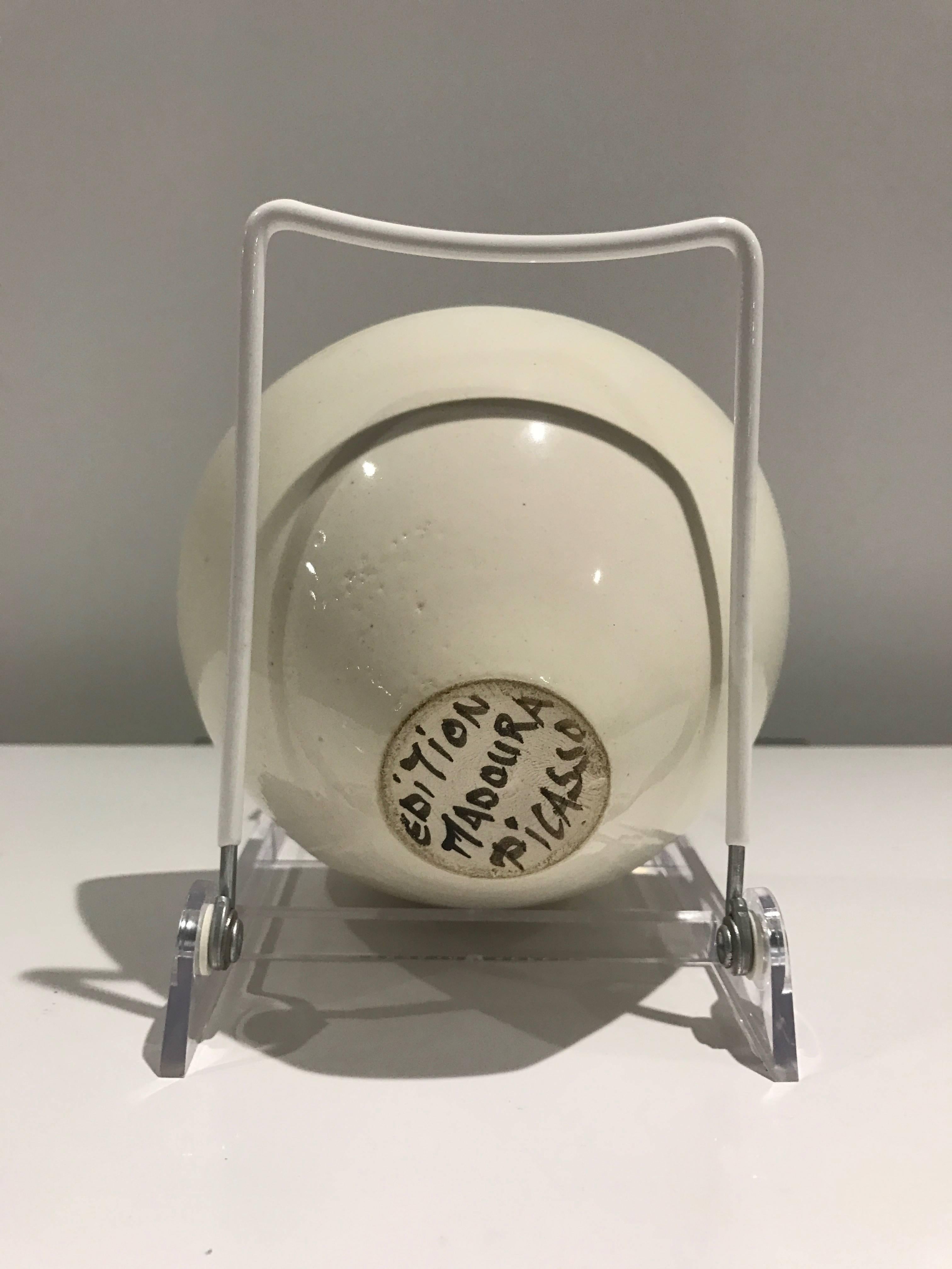 Picador Ramie 289 Picasso Madoura Ceramic - Sculpture by Pablo Picasso