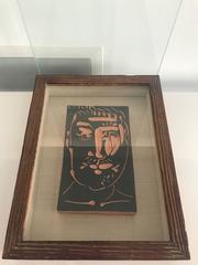 Visage d'homme Picasso Madoura Ceramic Ramie 539