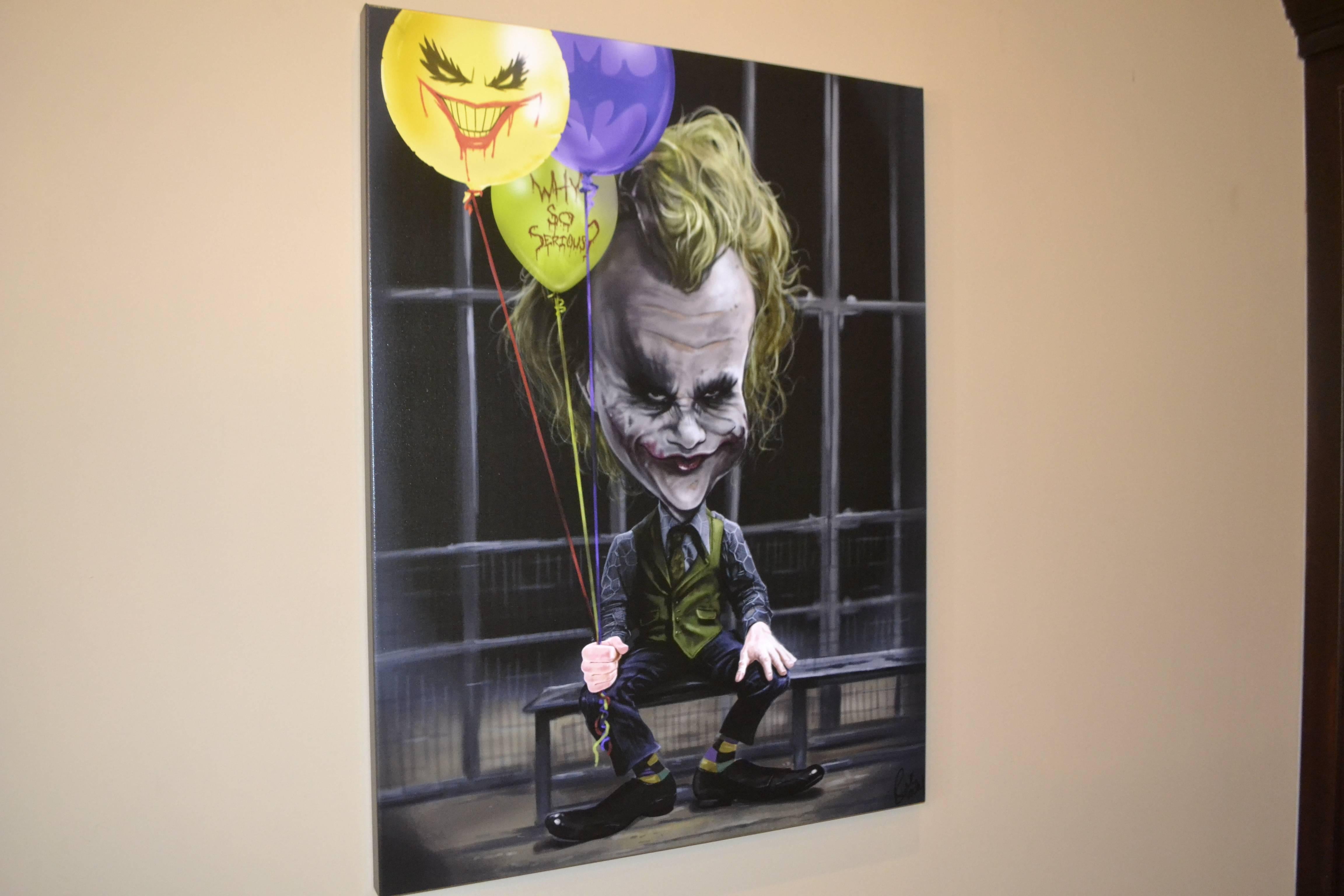 Joker -- Why So Serious? - Print by Rich Conley