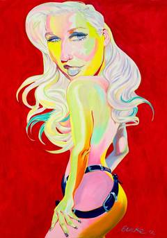 Kesha by Philip Burke Original Oil Painting