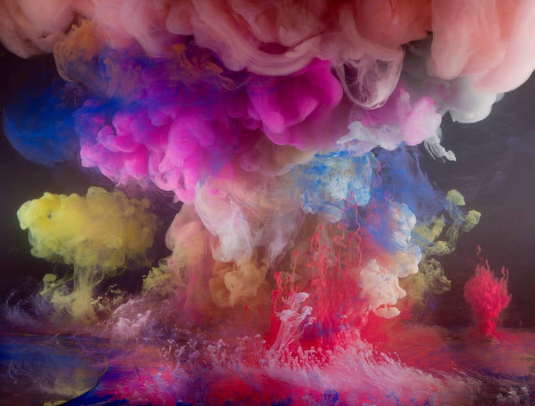 Kim Keever Abstract Photograph - Untitled (abstract 6147b)