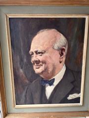 Portrait of Sir Winston Churchill