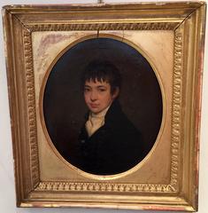 Oval Portrait of a young English boy