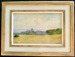 19th century Scottish landscape View of St Andrews, Fife, Scotland