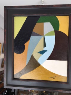 French Abstract portrait study from the 1940's